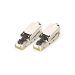 Digitus CAT 6A Field Termination Plug, STP with dust cap, bend relief - 2 pcs.