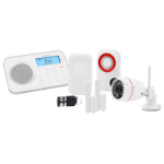 Olympia ProHome 8791 security alarm system Wi-Fi Black, Red, White