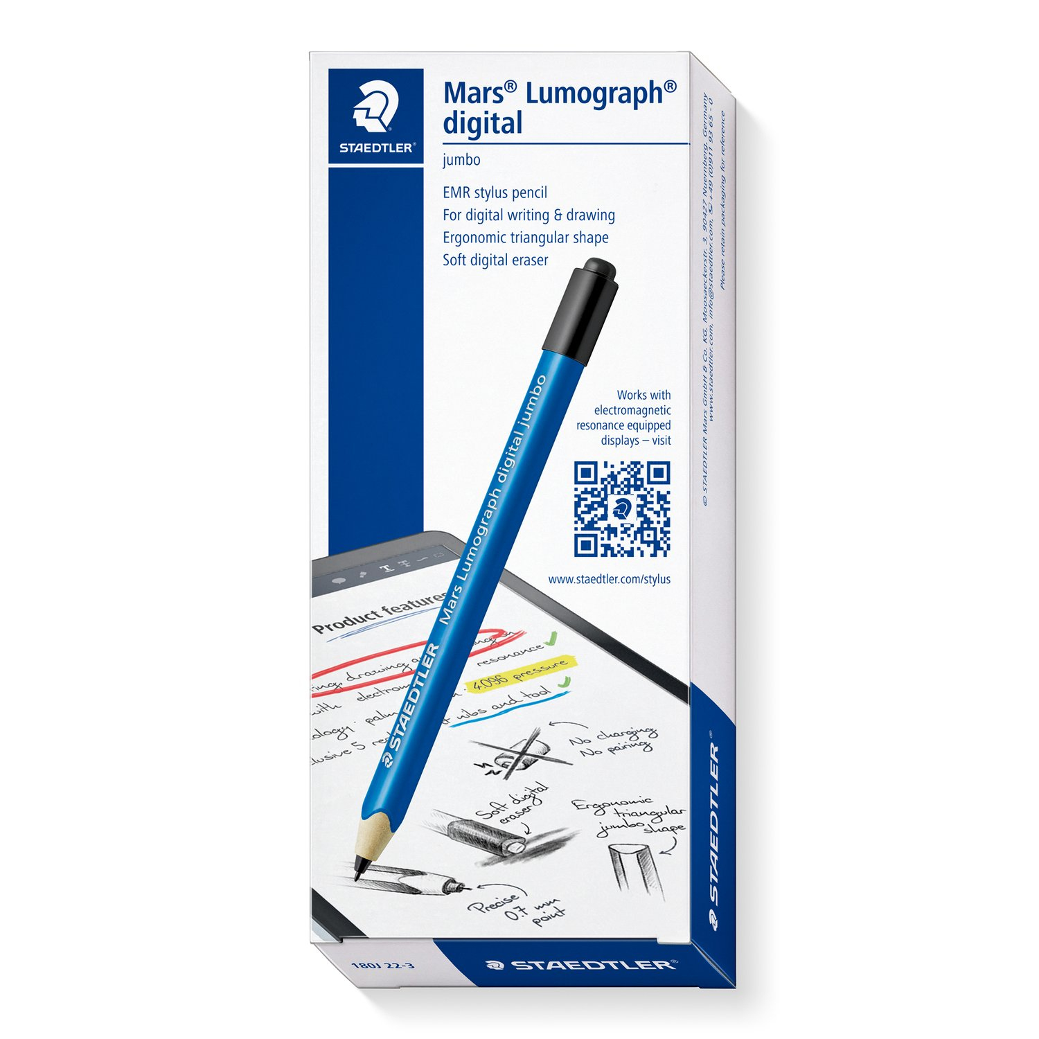 EU Product - Mars Lumograph digital Jumbo 100% PEFC + 5 Spitzen thumbnail