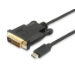 Equip USB Type C to DVI-D Dual Link Cable Male to Male, 1.8m