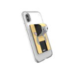 Speck GrabTab Animal Kingdom Collection Passive holder Mobile phone/Smartphone Black, Yellow
