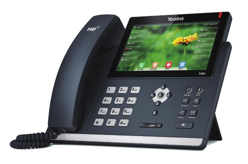 Yealink SIP-T48S IP phone Black 16 lines LCD