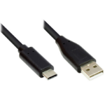 Alcasa GC-M0118 USB cable USB 2.0 2 m USB A USB C Black