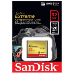 SanDisk 32GB Extreme 32 Go CompactFlash