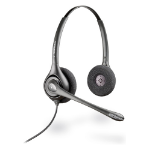 Poly Poly HW261N Supraplus Binaural Dual Headset +Pouch EMEA - INTL English Loc - Euro plug