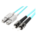 Monoprice 45921 InfiniBand/fibre optic cable 118.1" (3 m) 2x SC 2x ST OFNR Aqua color