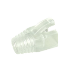 Cablenet RJ45 Snagless Boot 8mm Clear for use with 22-2096