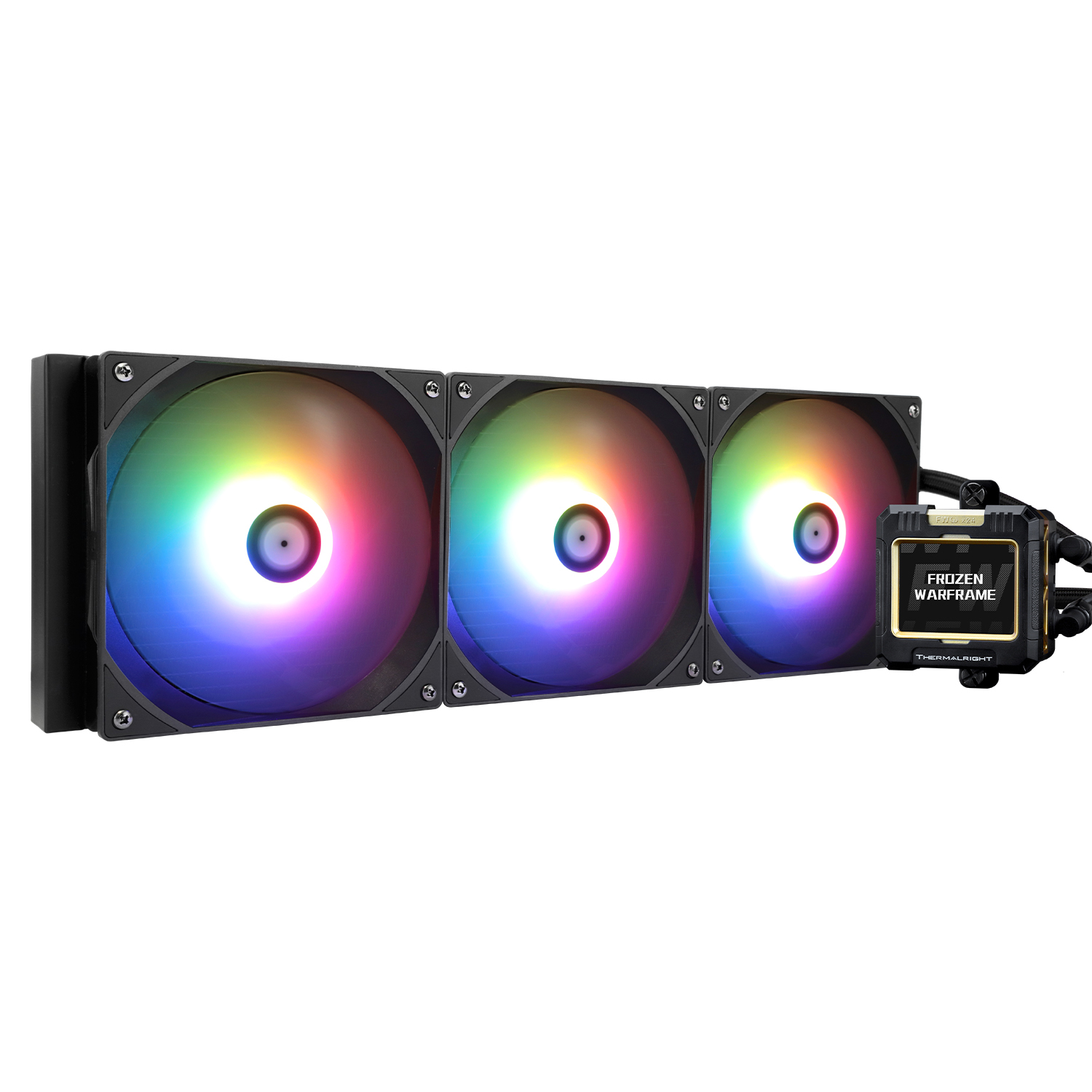 Thermalright Frozen Warframe 420 Processor All-in-one liquid cooler 12 cm Black 1 pc(s)
