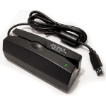 Accuratus C202A; USB connected bi-directional 3 track Programmable Magnetic Swipe Card Reader with status LED.