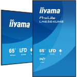 iiyama 65" 4K UHD Most powerful professional digital signage display with advanced control and connectivity options