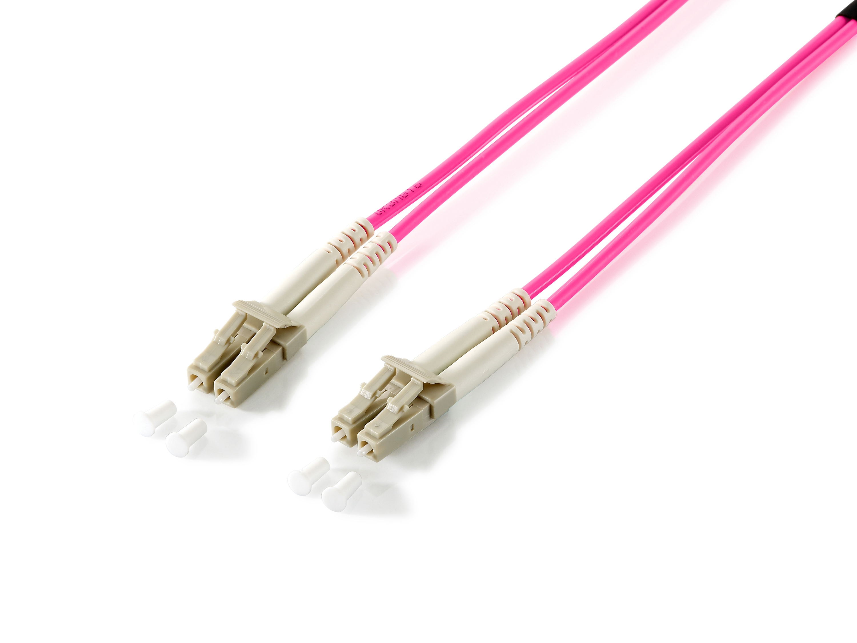 Image of Equip 256519 fibre optic cable 0.5 m LC OM4 Violet