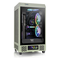 Image of Thermaltake Tower 200 Mini Tower Green