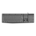 NATEC NAUTILUS keyboard Home/Office USB QWERTY US International Black, Grey