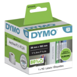 Dymo 99018/S0722470 DirectLabel-etikettes Folder, 110 pages 190mm x 38mm for Dymo 400 Duo/60mm
