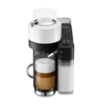 De’Longhi Vertuo Lattissima Fully Automatic Nespresso Coffee Machine with Milk Frother - White