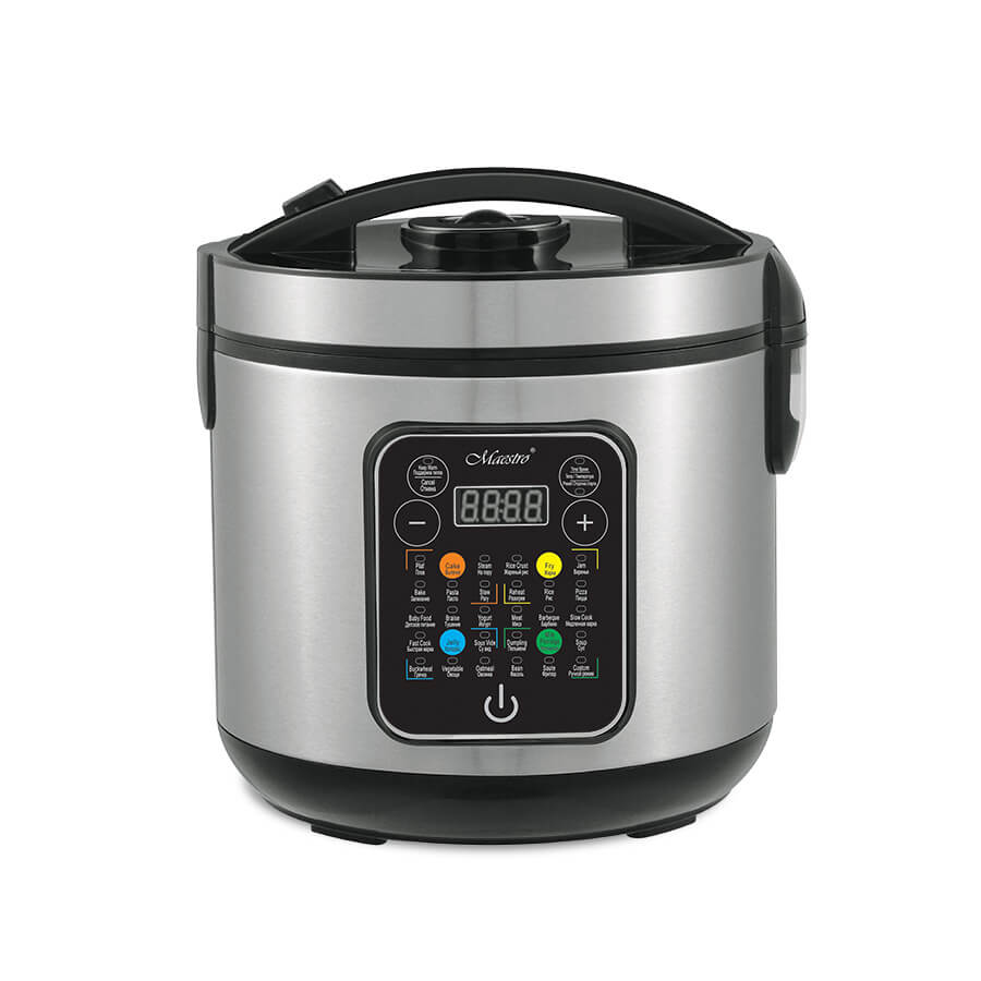 Maestro MR-794 multi cooker 5 L 900 W Black, Satin steel