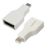 LogiLink CV0110 cable gender changer Mini Displayport DisplayPort Grey