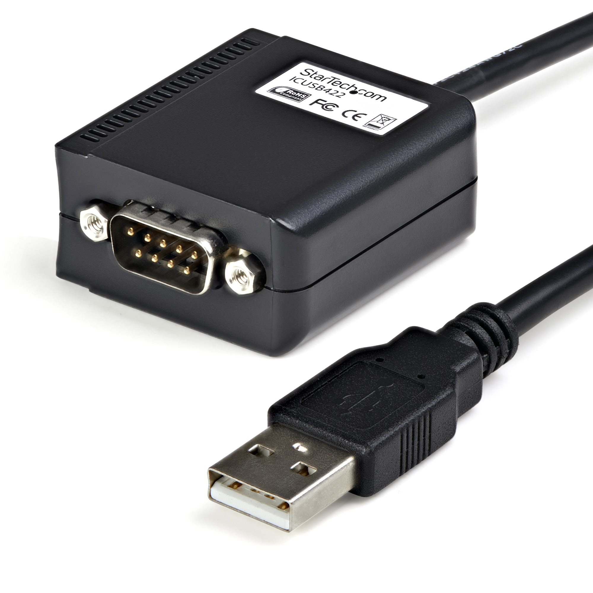 Image of StarTech.com 6 ft Professional RS422/485 USB Serial Cable Adapter...