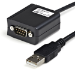 StarTech.com Cable 1,8m USB a Puerto Serie Serial RS422 y 485 DB9 con Retención Puerto COM