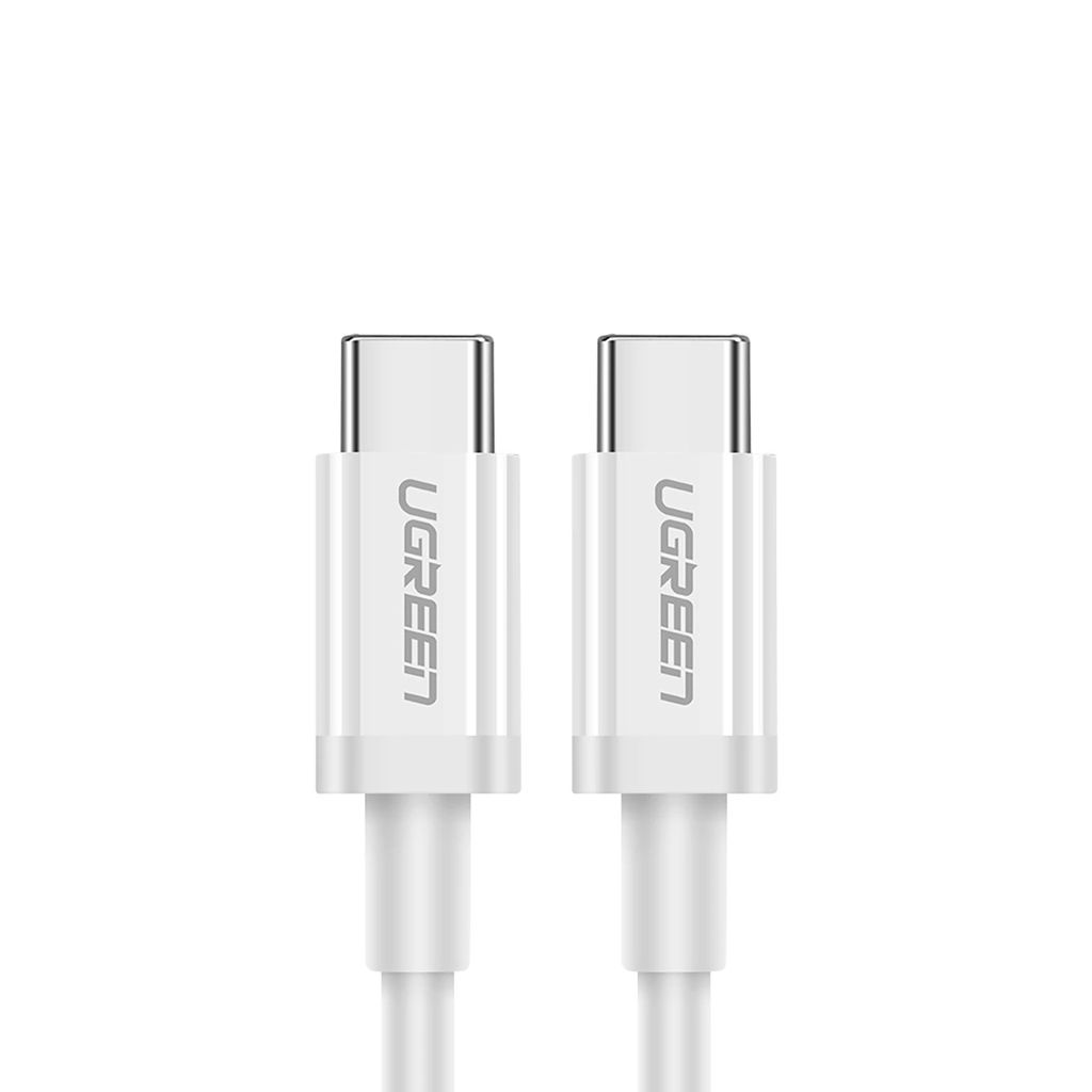 EU Product - USB-C to USB-C PD QC AFC Cable, 0.5m - White thumbnail