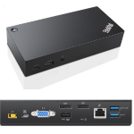 Lenovo 03X7194 laptop dock/port replicator Wired USB 3.2 Gen 1 (3.1 Gen 1) Type-C Black