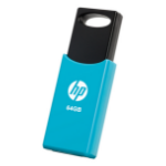 HP v212w USB flash drive 64 GB USB Type-A 2.0 Black, Blue