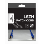 Gembird PP6A-LSZHCU-B-0.25M netwerkkabel Blauw 0,25 m Cat6a S/FTP (S-STP)