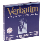 Verbatim 1.2GB ReWritable MO Disk MAC Format (2x) Magneto optical disk