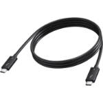 Vision TC 2MUSBCTB4/BL Thunderbolt cable 2 m 40 Gbit/s Black