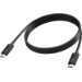 Vision TC 2MUSBCTB4/BL Thunderbolt cable 2 m 40 Gbit/s Black
