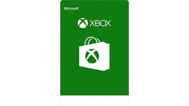 Microsoft Xbox Live Video gaming Gift card