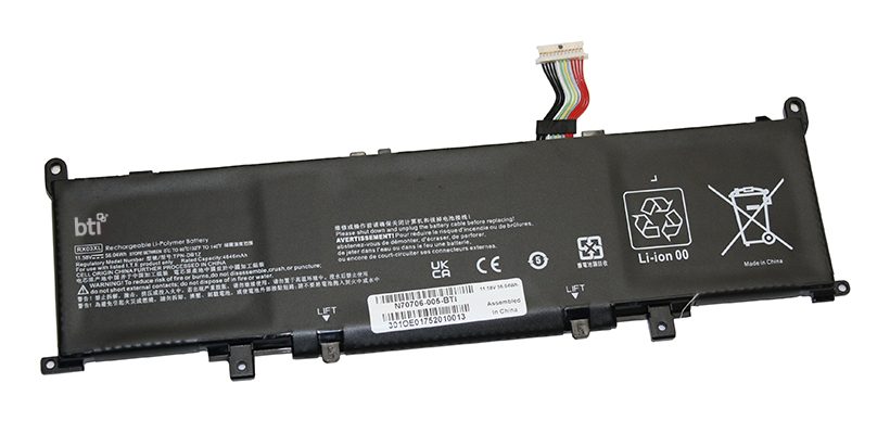 BTI 3 cell N70706-005 replacement battery for HP PROBOOK 465 G11 PROBOOK 465 16 INCH G11 PROBOOK 460 G11 PROBOOK 460 16 INCH G11 PROBOOK 445 G11