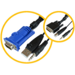 Raritan RSS-CBL-VGA KVM cable Black, Blue 1.8 m