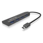 ICY BOX IB-AC6405-C USB 3.2 Gen 1 (3.1 Gen 1) Type-C 5000 Mbit/s Anthracite