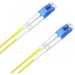 Microconnect FIB4410005 fibre optic cable 0.5 m LC OS2 Yellow