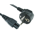 FDL 2M EUROPEAN MAINS PLUG TO C5 CLOVER LEAF SOCKET CABLE