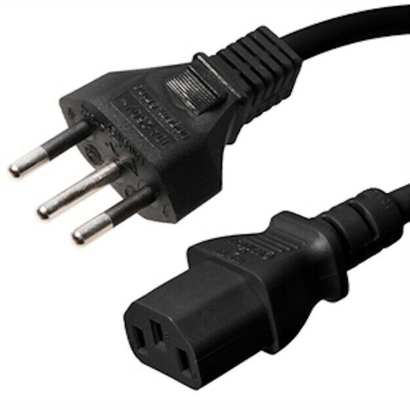 Image of FDL 2M SWISS MAINS CABLE - SWISS MAINS PLUG TO C13 IEC SOCKET