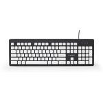 Gembird KB-CH-01 toetsenbord Thuis USB Zwart, Wit