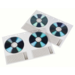 Hama 00078352 optical disc case Sleeve case 2 discs Transparent