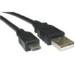 Cables Direct 1.8 m, USB2.0/micro USB2.0, M/M USB cable 2.0 USB A Micro-USB B Black