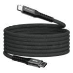 Verbatim Sync & Charge Magnetic Cable - 60W USB-C to USB-C 120 cm Black