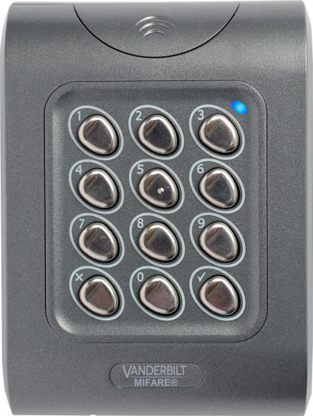 Vanderbilt EV1050E access control reader Basic access control reader Grey