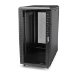 StarTech.com 18U 19" Server Rack Cabinet - 4 Post Adjustable Depth (6-32") Locking Knock Down Network/Computer Equipment Enclosure - Mobile w/Glass Door & Casters - HP ProLiant ThinkServer