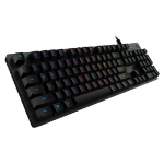 Logitech G G512 CARBON LIGHTSYNC RGB Mechanical Gaming Keyboard with GX Red switches