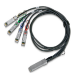 Nvidia MCP7F00-A001R30N InfiniBand/fibre optic cable 1 m QSFP28 4xSFP28 Black