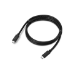 Lenovo 4X91U92143 USB cable USB4 Gen 2x2 1.5 m USB C 20 Gbit/s Black