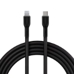 BRobotix FASTCHARGE CABLE USB V3.0 TIPO C-LIGHTNING NEGRO, 1 m