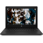 HP Chromebook 11 G9 29.5 cm (11.6") Touchscreen HD Intel® Celeron® N4500 4 GB LPDDR4x-SDRAM 32 GB eMMC Wi-Fi 6 (802.11ax) ChromeOS Black