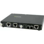 Perle SMI-1000-S2SC160 network media converter 1000 Mbit/s 1550 nm Single-mode Black