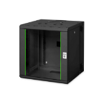 Digitus DN-19 12-U-3-SW rack 12U Wandrek Zwart